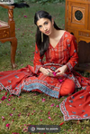 GUL AHMED 3PC Lawn Unstitched Digital Printed Suit CL-32218